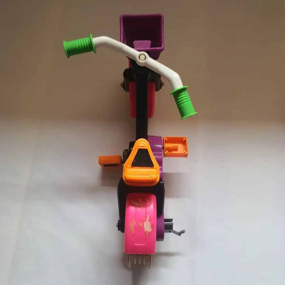 Vintage 1991 Kenner Stacy with Bike Two-Wheeler Pink Doll 15' Bike 13'‎